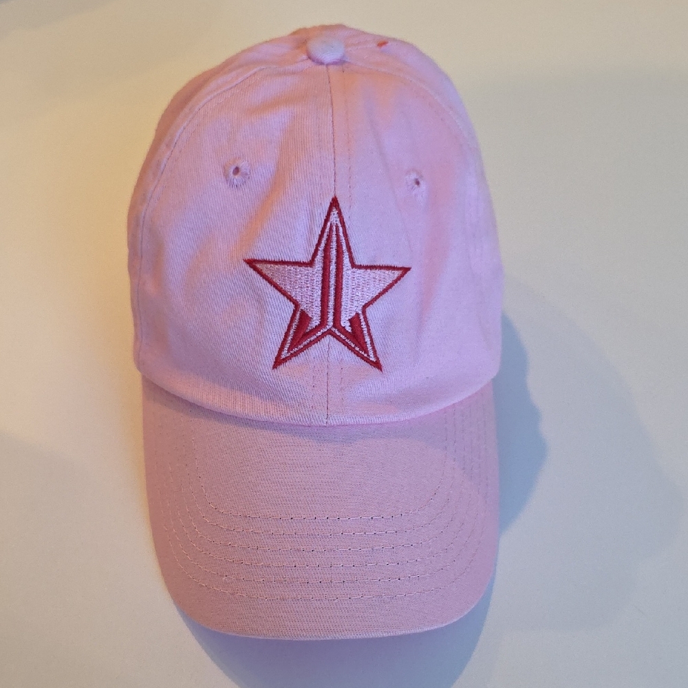 Jeffree Star Pink Hat with Red Star